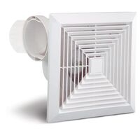 Ventilation Fan 150mm | 303 m3/hr Airflow | Quiet 39 dBA | Energy Efficient by Allvent