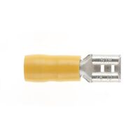 Yellow Quick Connect 6.4*0.8mm Tab Dg