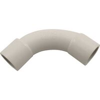 Standard Bend Fitting PVC 20mm Grey