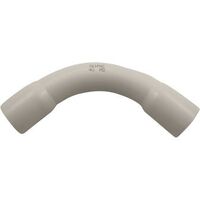 Standard Bend Fitting PVC 40mm Grey