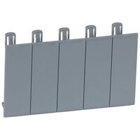 Modular Blanking Plates | 5 Separable Units | IP65 Rated | Grey by Legrand