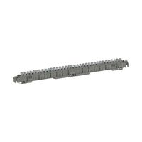 34 Way Terminal Block | 400V 100A | Brass & Zinc-Plated | Pre-Mounted by Legrand
