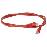 Cat6 U/UTP RJ45 Patch Cord 1m | High-Speed Data | Red by Legrand