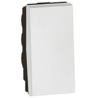 Push Button Switch 1-Way | 6A 250V | White | Arteor by Legrand