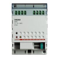 Timed Door Lock Actuator | 4 DIN Modular | 18-27 Vdc | Legrand