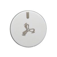 Fan Controller Mechanism 100VA | 3 Speed | White Finish by Legrand