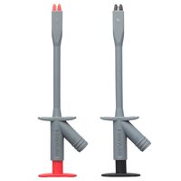 Crocodile Clip Set | Insulated Shank & Wide Opening Grip | Electrical Testing by Majortech