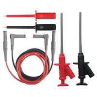 Electronic Test Lead Set with ComfiGrip Probes | Industrial Testing | Multimeter Compatible by Majortech