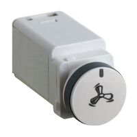 Fan Controller Mechanism 100VA | 3 Speed | White Finish by Legrand