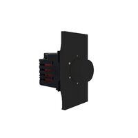 Fan Speed Controller 240V | 4 Position | 2 Modules | Black by Legrand