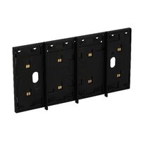 Digital Home Automation Control Panel | Voice Command & Alexa | 2 Wire BUS | Black by Legrand