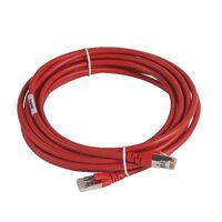 Cat6 U/UTP RJ45 Patch Cord 2m | High-Speed Data | Red by Legrand