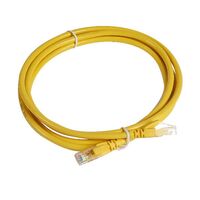 Cat6A RJ45 Patch Cord 2m | 10 Gbit/s | Yellow PVC by Legrand
