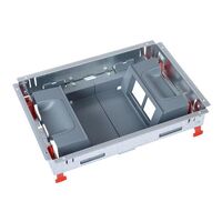 Modular Floor Box Kit for 8 Modules | Raised & Concrete Installations | Durable Design by Legrand
