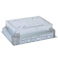 Auto-adjusting Backbox for 8 Module Floor Box | Concrete Installations | Secure Fit by Legrand
