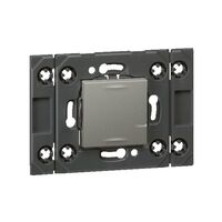 Wireless Light Switch | Voice Control & Remote Access | Magnesium Finish by Legrand