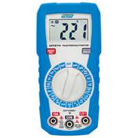 AC/DC TRMS Manual Ranging Multimeter | 600V | True RMS & 7 Functions | Durable Design by Majortech