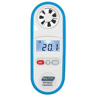 Pocket Thermal Anemometer | 0-5860 ft/min Range | IP67 Waterproof | Backlit Display by Majortech