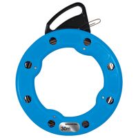 30m Fish Tape | Tough Plastic Housing | Carbon Steel Draw-Wire | Clear Monitoring by Majortech