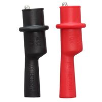 Crocodile Clip Set | 10mm Jaw Opening | Compact Size | 4mm Compatibility by Majortech