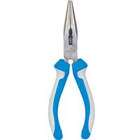 Long Nose Pliers 165mm | Heavy-Duty Insulated Handles | Durable 55# Carbon Steel by Majortech