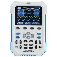 Dual Channel Oscilloscope 180MHz | 500MS/s Sampling Rate | Handheld Design | 2.8-Inch Screen by Majortech