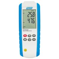 Dual Input Digital Thermometer | K-Type -200°C to 1372°C | J-Type -210°C to 1100°C | Selectable Resolution by Majortech