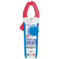 400A AC/DC True RMS Clamp Meter | CAT III 600V Safety Rating | Large Backlit LCD | Measures Voltage & Temperature by Majortech