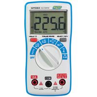 Compact True RMS Auto Ranging Multimeter | 6000 Count LCD | NCV Detector & Auto Power Off | Majortech