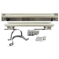 Pole Mount Accessory for Outdoor Racks | 100mm x 300mm x 200mm | Durable Design by Certech