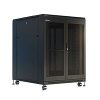 18RU Server Rack | 800mm x 800mm | Perforated Doors | Cable Management by Certech