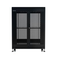 18RU Server Rack | 800mm x 800mm | Perforated Doors | Cable Management by Certech