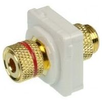 Speaker Binding Post for Wall Plates | Red | AV Installation by Certech