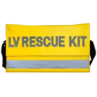 Padlock Lockout Station | Insulated Gloves & Low Voltage Rescue Hook | High Visibility Case by Cirlock