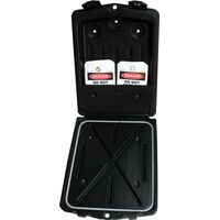 Padlock Lockout Station | High-Impact Plastic | Wall Mountable | Holds Multiple Padlocks by Cirlock