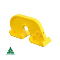 Universal Lockout Device for Extra Large MCCB's | 19mm Toggle Size | Durable Nylon & Zinc-Plated Metal | Yellow by Cirlock