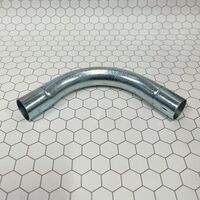 32mm Galvanised 90° Bend | Corrosion Resistant | Push On Fitting by Tradepro Australia Pty Ltd