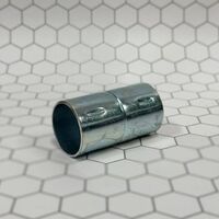 32mm Push On Coupling | Galvanised Steel | Non-Threaded Design | Easy Installation by Tradepro Australia Pty Ltd