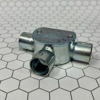 25mm Push On Inspection Tee | Durable Plastic | Quick Fitting & Easy Access by Tradepro Australia Pty Ltd