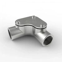 20mm 316 SS Inspection Elbow | IP67 Rated | Corrosion Resistant | Easy Access Design by Tradepro Australia Pty Ltd