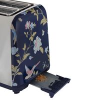 2 Slice Toaster | Seven Variable Toast Settings | Defrost & Reheat Modes | Compact Design | Elveden Navy by GAF