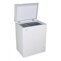 Hybrid Chest Freezer 137L | -18°C Freezing | 4 Star Energy Rating | Removable Basket by GAF