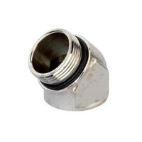 32mm Solid Elbow 45º | Nickel Plated Brass | Male/Female Threaded Connection | Corrosion Resistant by Tradepro Australia Pty Ltd