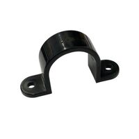 20mm ABS Full Saddle | Durable ABS Construction | Secure Conduit Support | Black by Tradepro Australia Pty Ltd