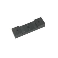 ABS Saddle Spacer 50mm | Durable Black Material | Ideal for Conduit Fittings by Tradepro Australia Pty Ltd