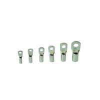 Copper Lug 10mm/6mm Stud Pack of 100 | High Conductivity Copper | Ideal for Electrical Wiring | Durable by Tradepro Australia Pty Ltd