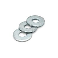 Flat Washer M10 | Zinc Plated Steel | Even Load Distribution & Surface Protection by Tradepro Australia Pty Ltd