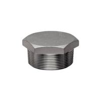40mm Hex Plug | Zinc Plated | Galvanised Steel | Hexagonal Shape by Tradepro Australia Pty Ltd