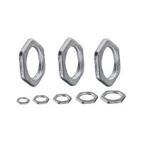 Zinc Plated Locknut 25mm | 5mm Thread Pitch | Corrosion Resistant & Durable by Tradepro Australia