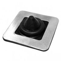 Square Base Silicone Roof Flashing | 0mm-35mm Pipe Diameter | Flexible Design | Metal Roof Applications by Tradepro Australia Pty Ltd